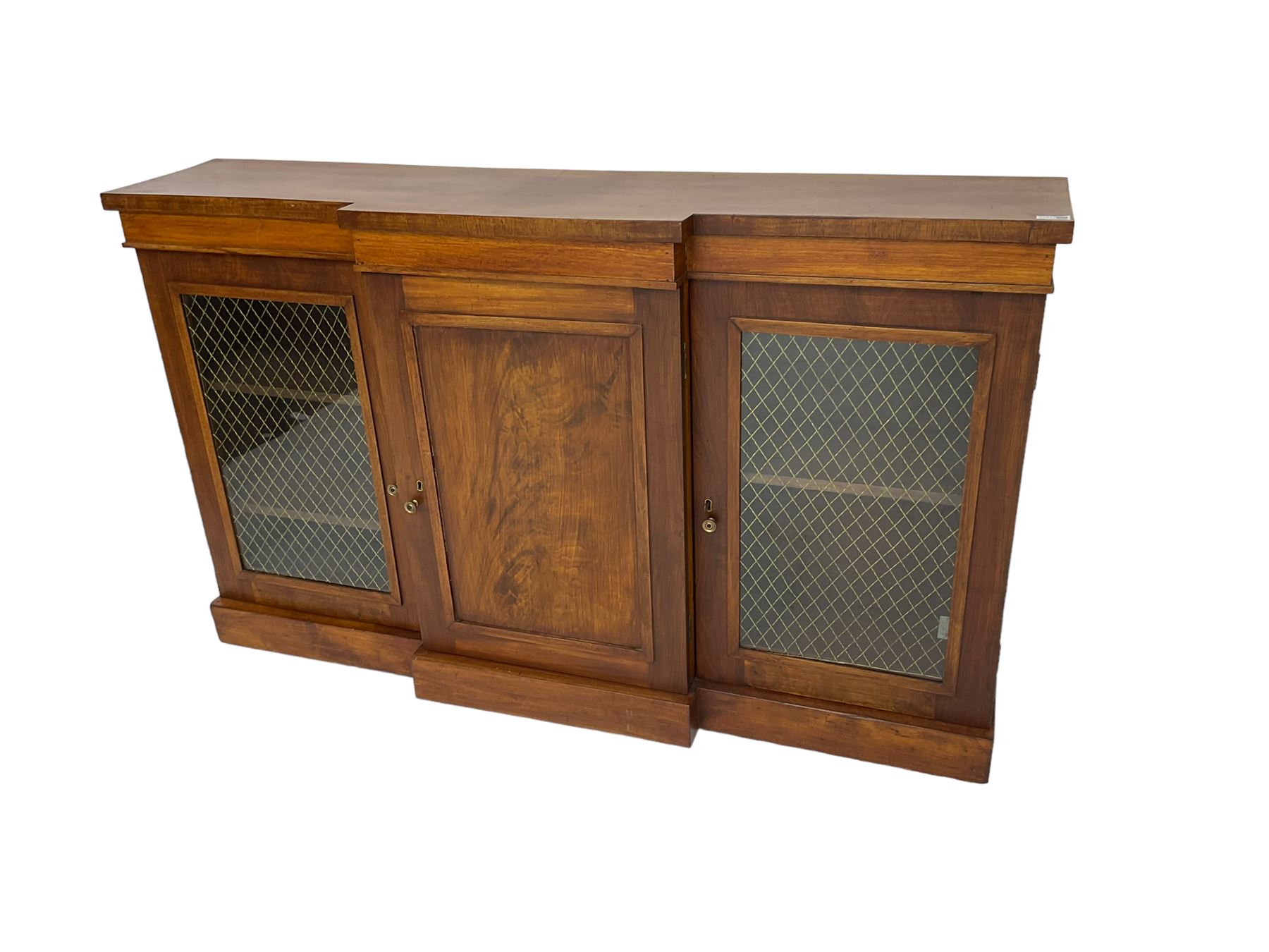 Regency design breakfront credenza - Image 6 of 7