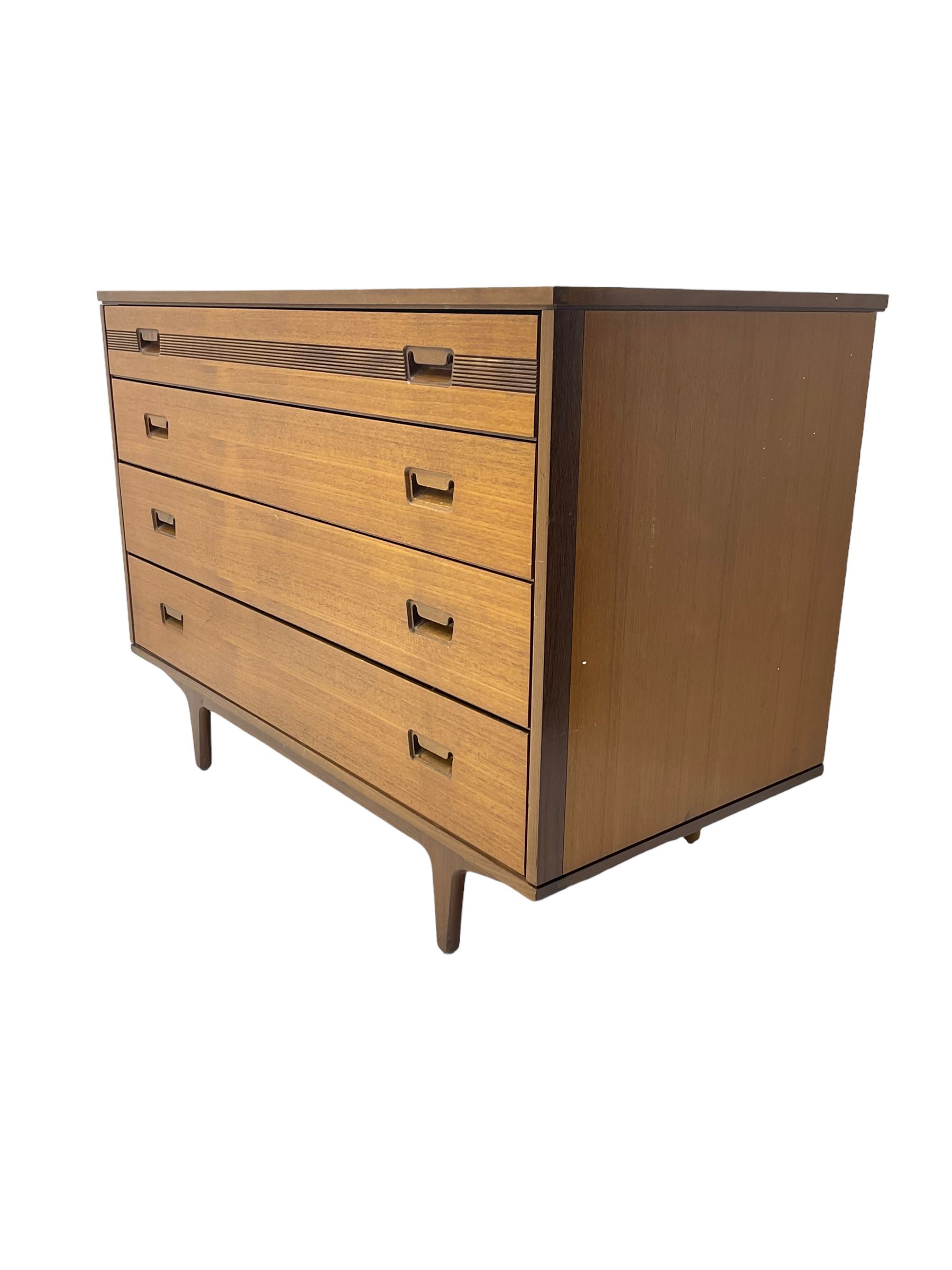 Butilux - mid-20th century teak chest - Image 8 of 10