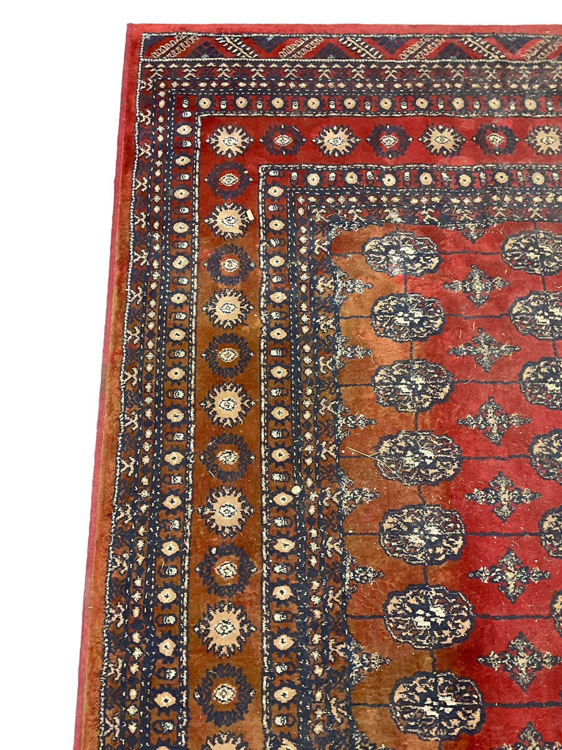 Persian Bokhara design rug - Image 4 of 5