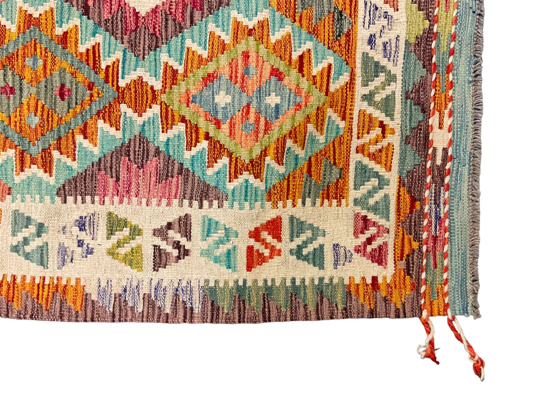 Anatolian Turkish Kilim multi-colour rug - Image 2 of 7