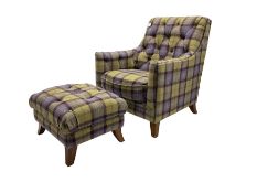Rogers of York - traditional shaped armchair