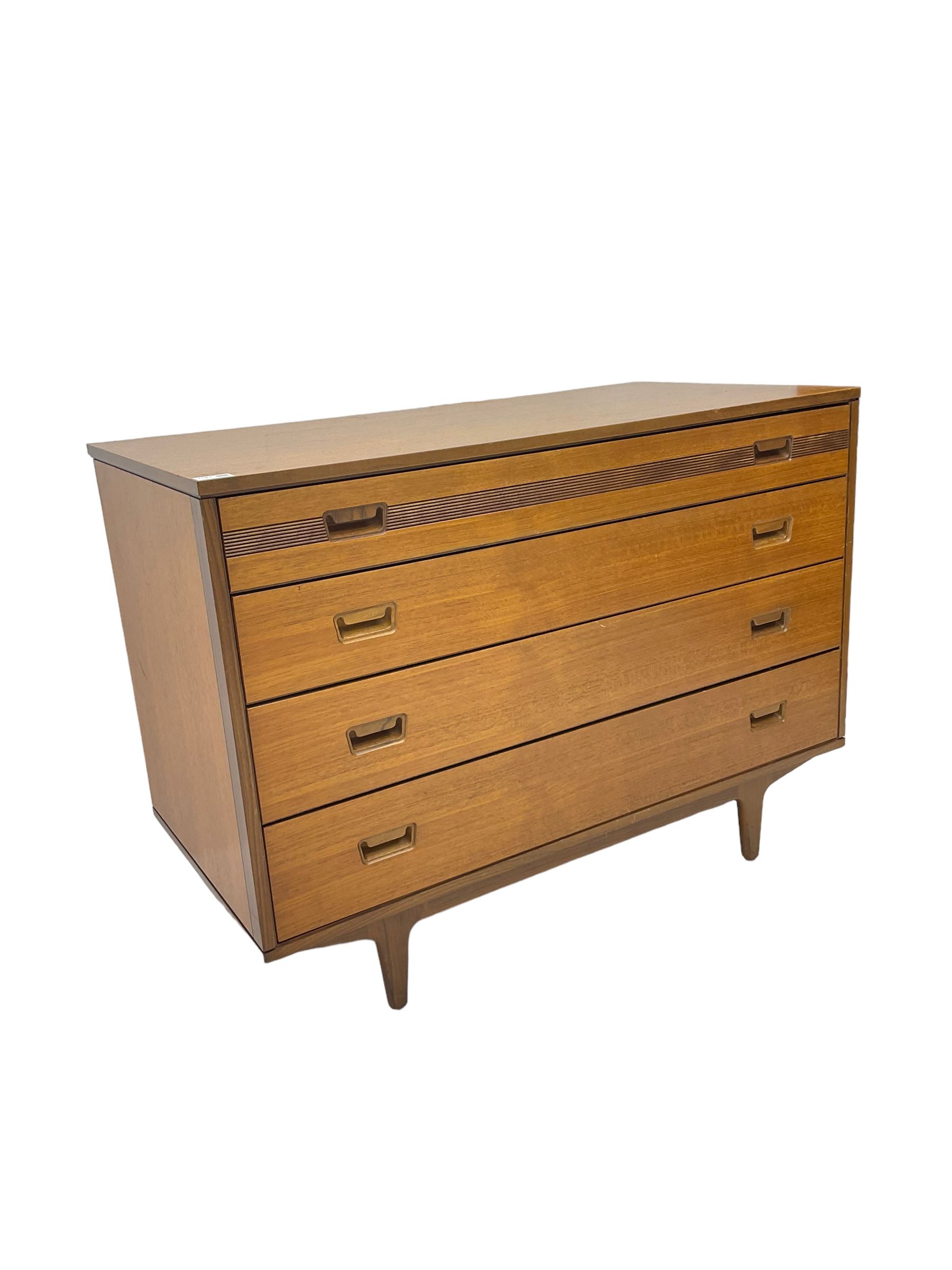 Butilux - mid-20th century teak chest - Image 5 of 10