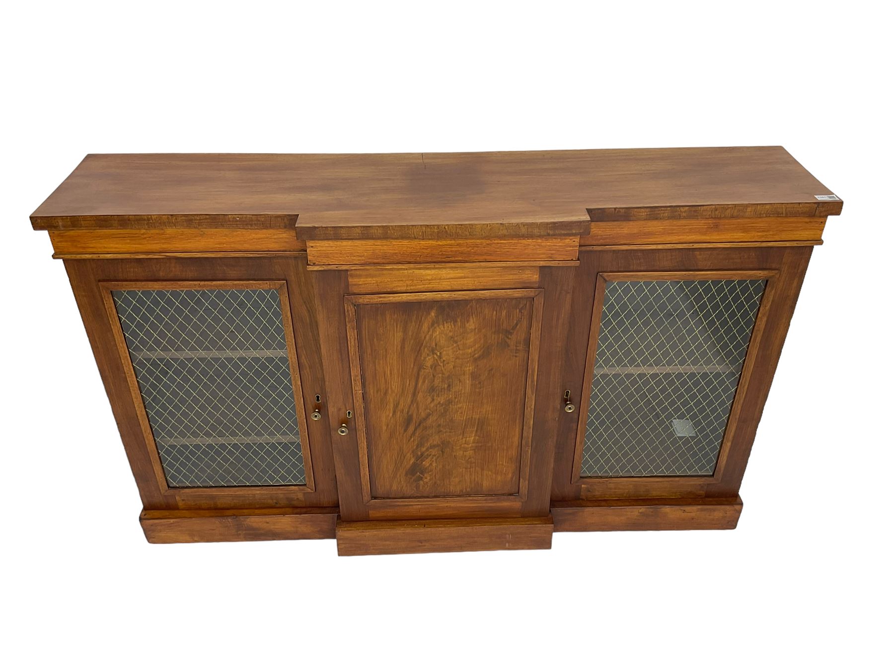 Regency design breakfront credenza - Image 7 of 7