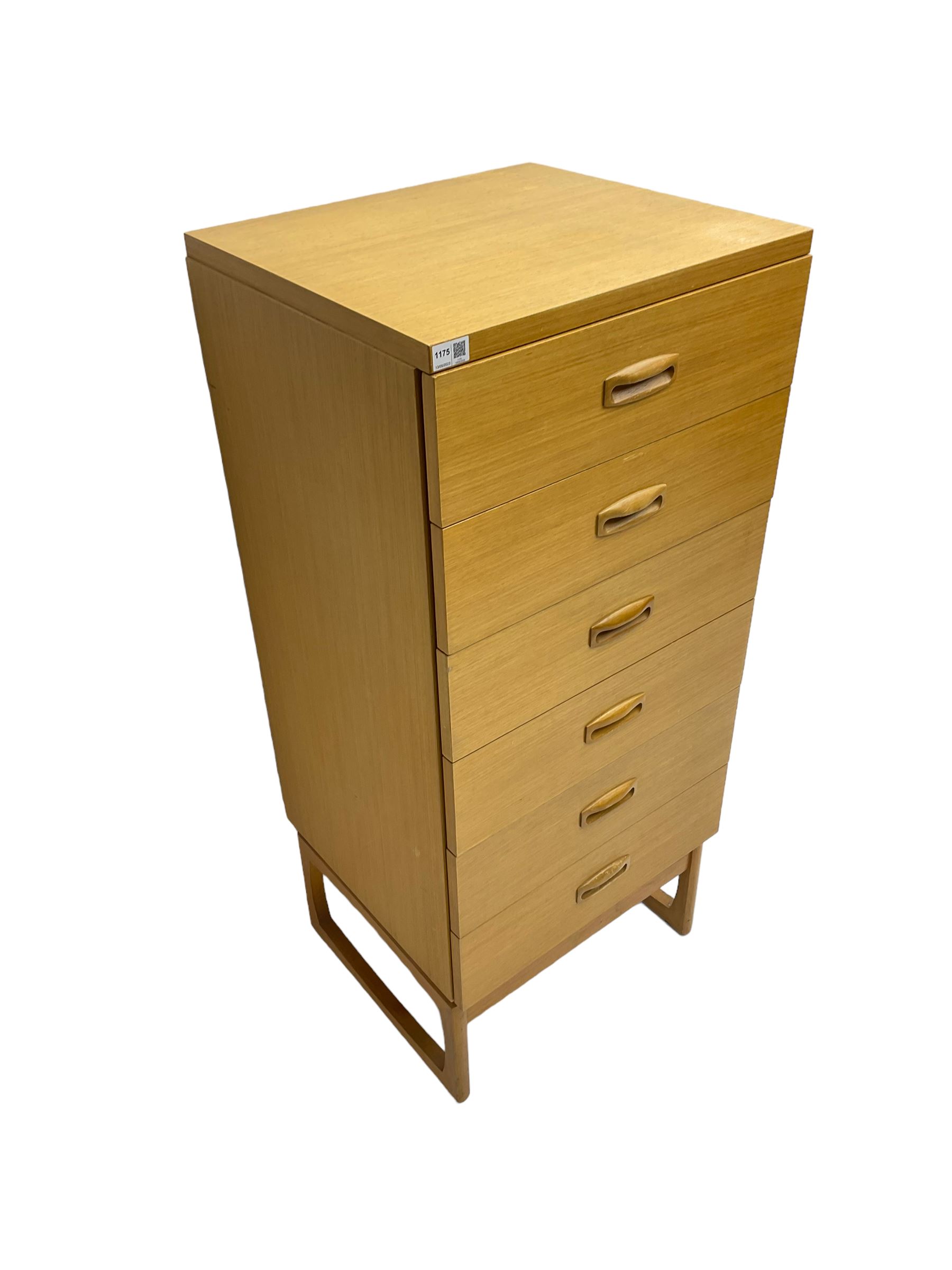 G-Plan - mid-20th century teak 'Quadrille' chest - Image 2 of 6