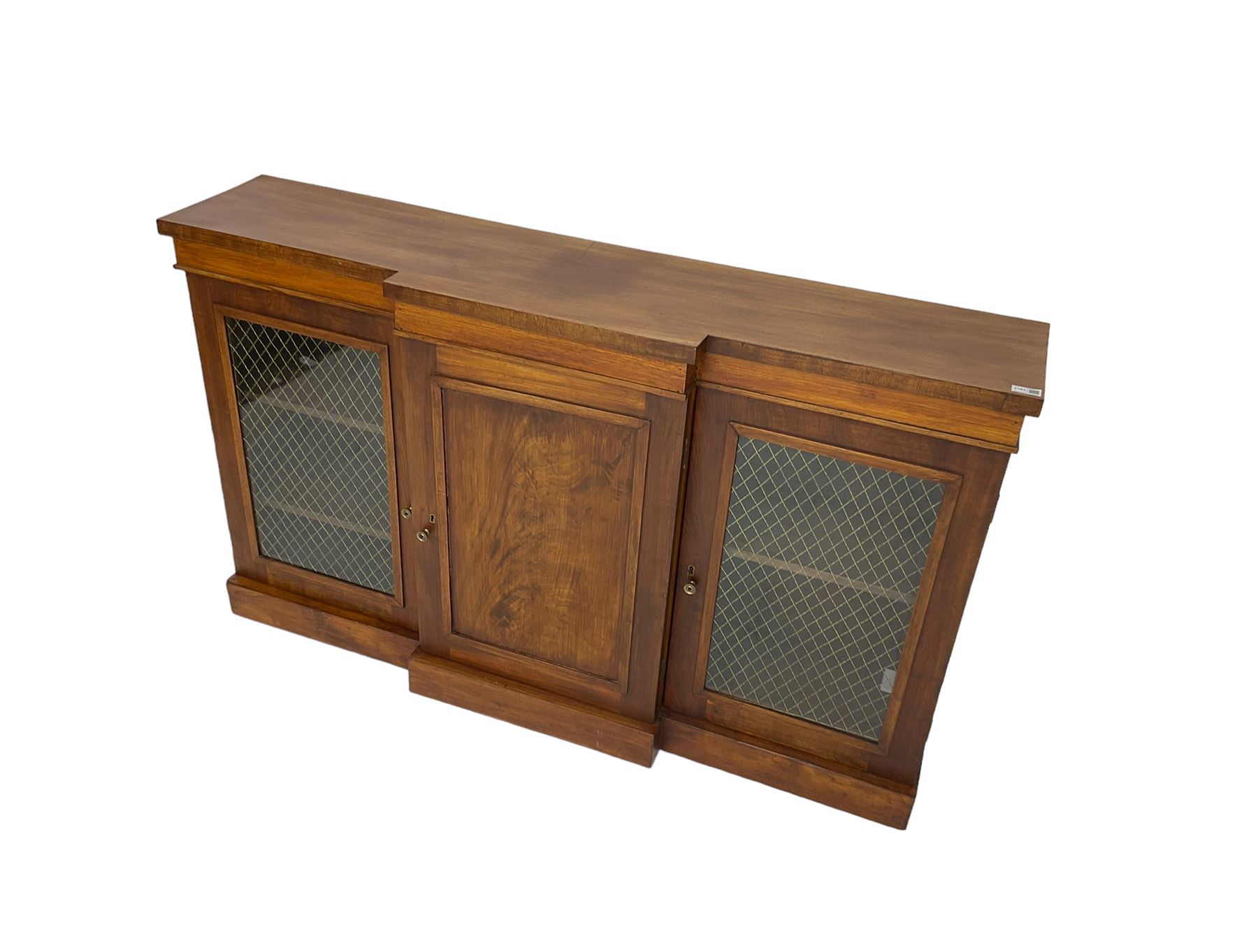 Regency design breakfront credenza - Image 3 of 7