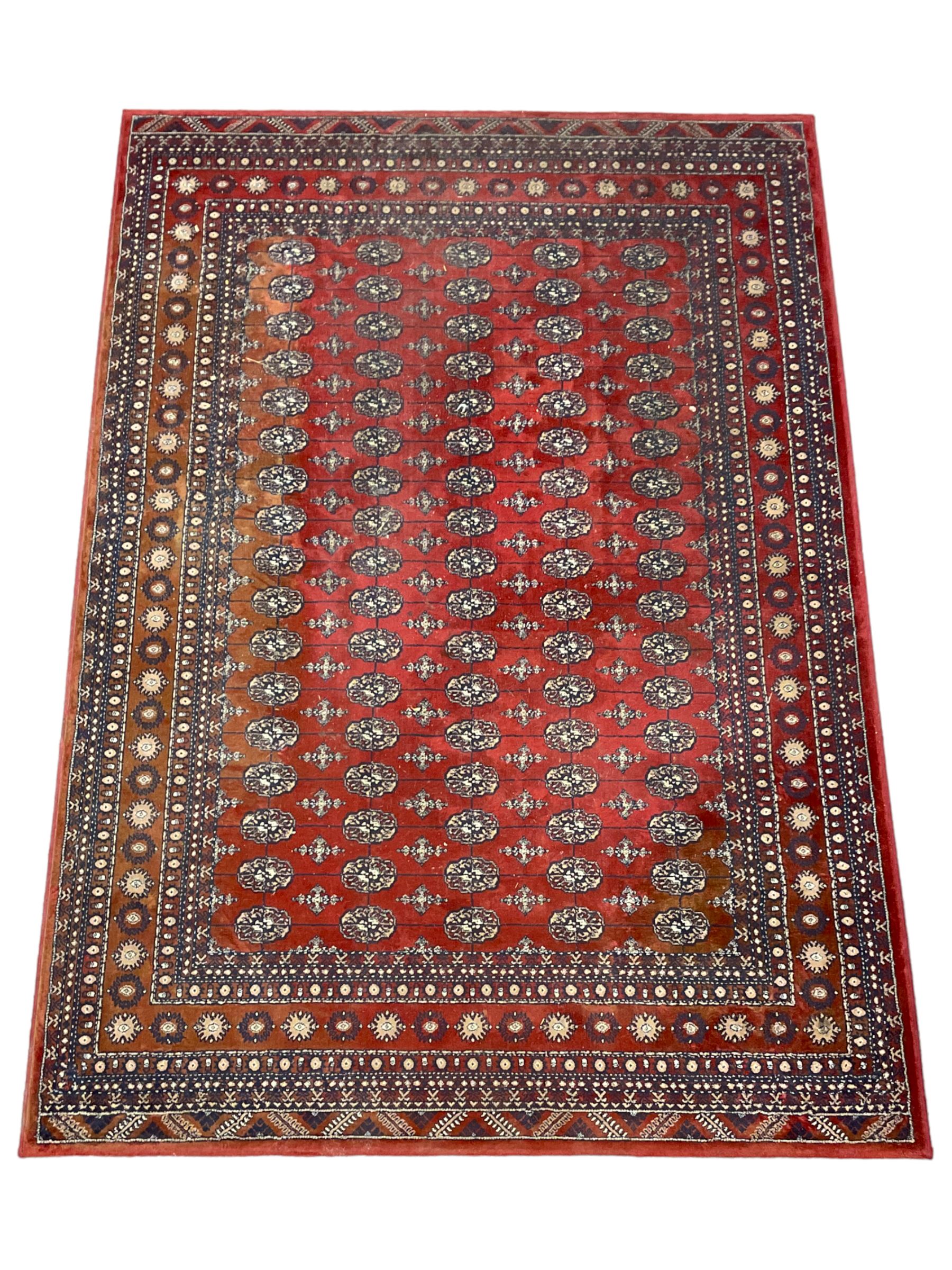 Persian Bokhara design rug