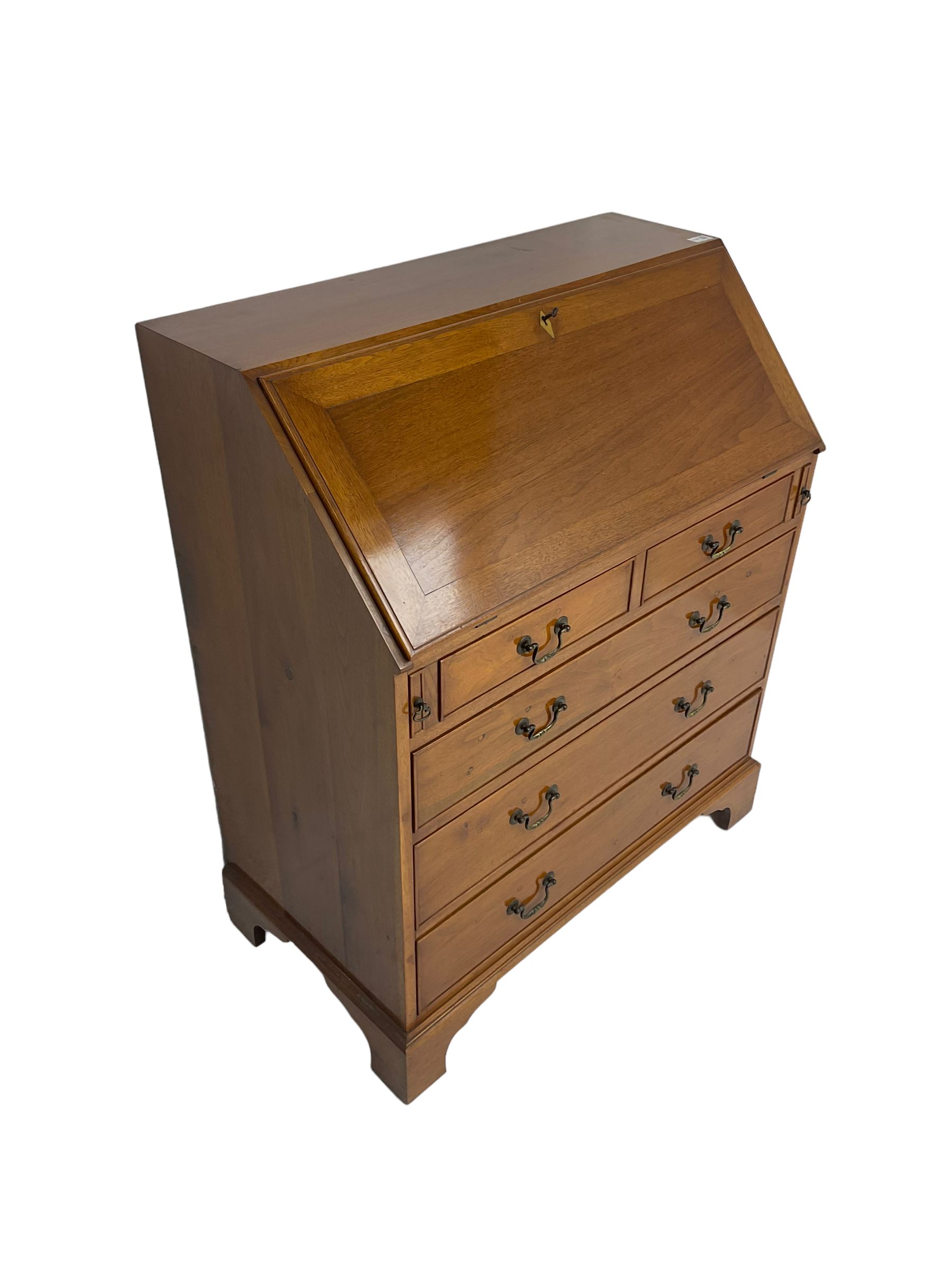 Georgian design mahogany bureau - Image 5 of 7