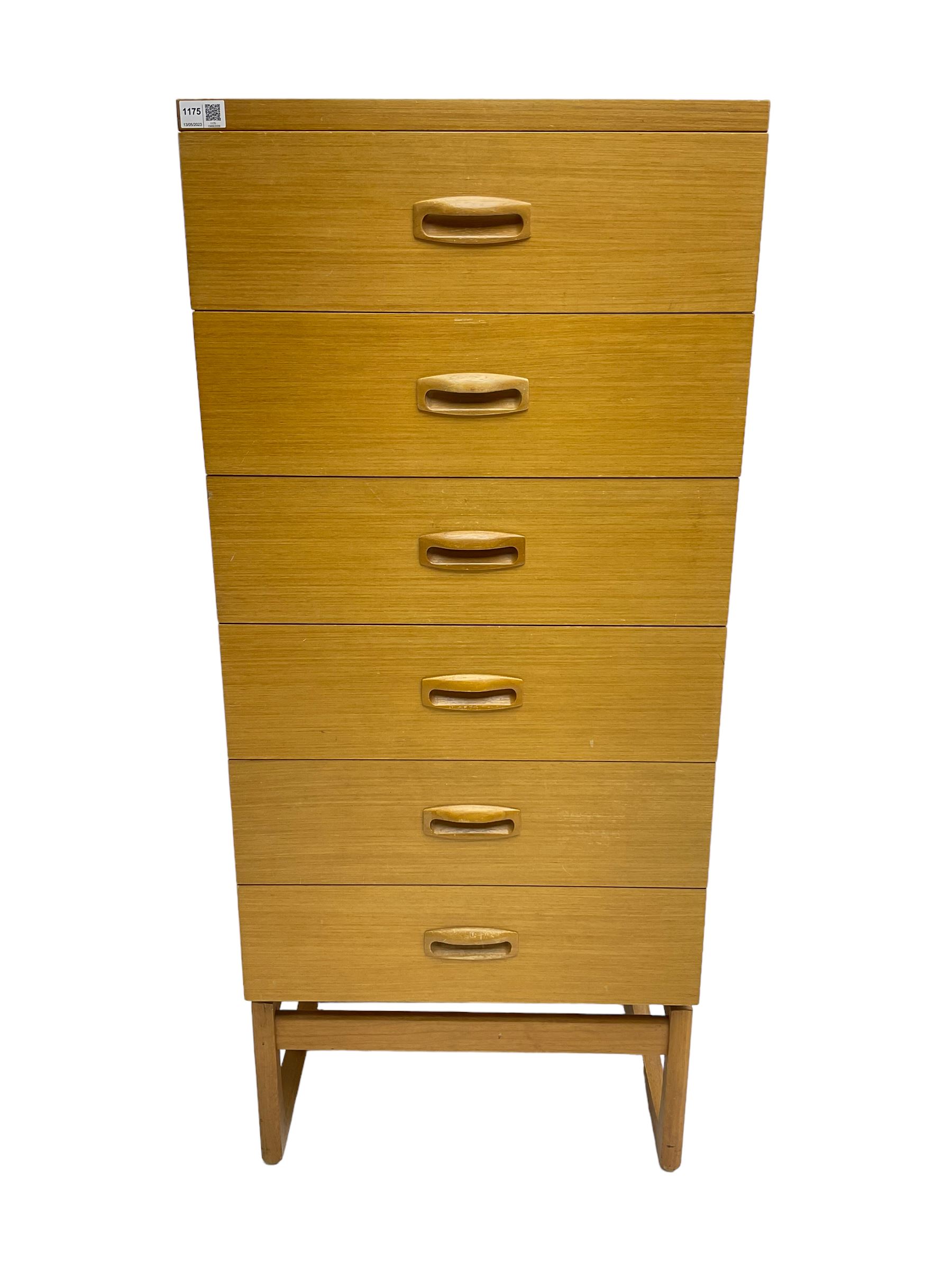 G-Plan - mid-20th century teak 'Quadrille' chest