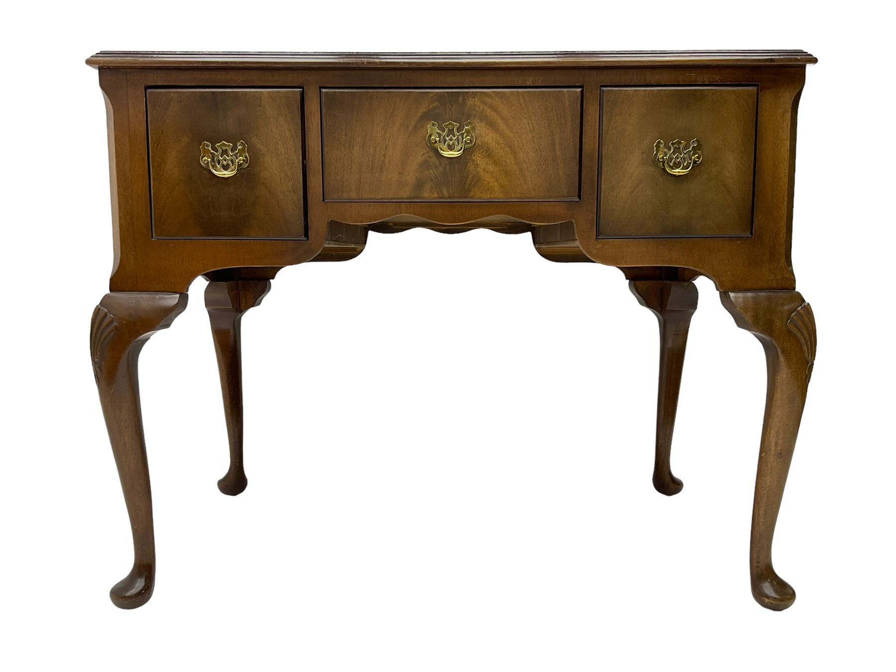 George III design mahogany low boy