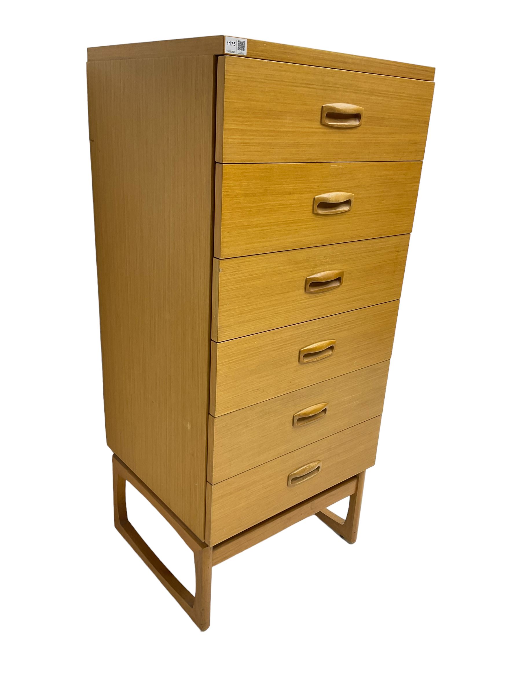 G-Plan - mid-20th century teak 'Quadrille' chest - Image 3 of 6