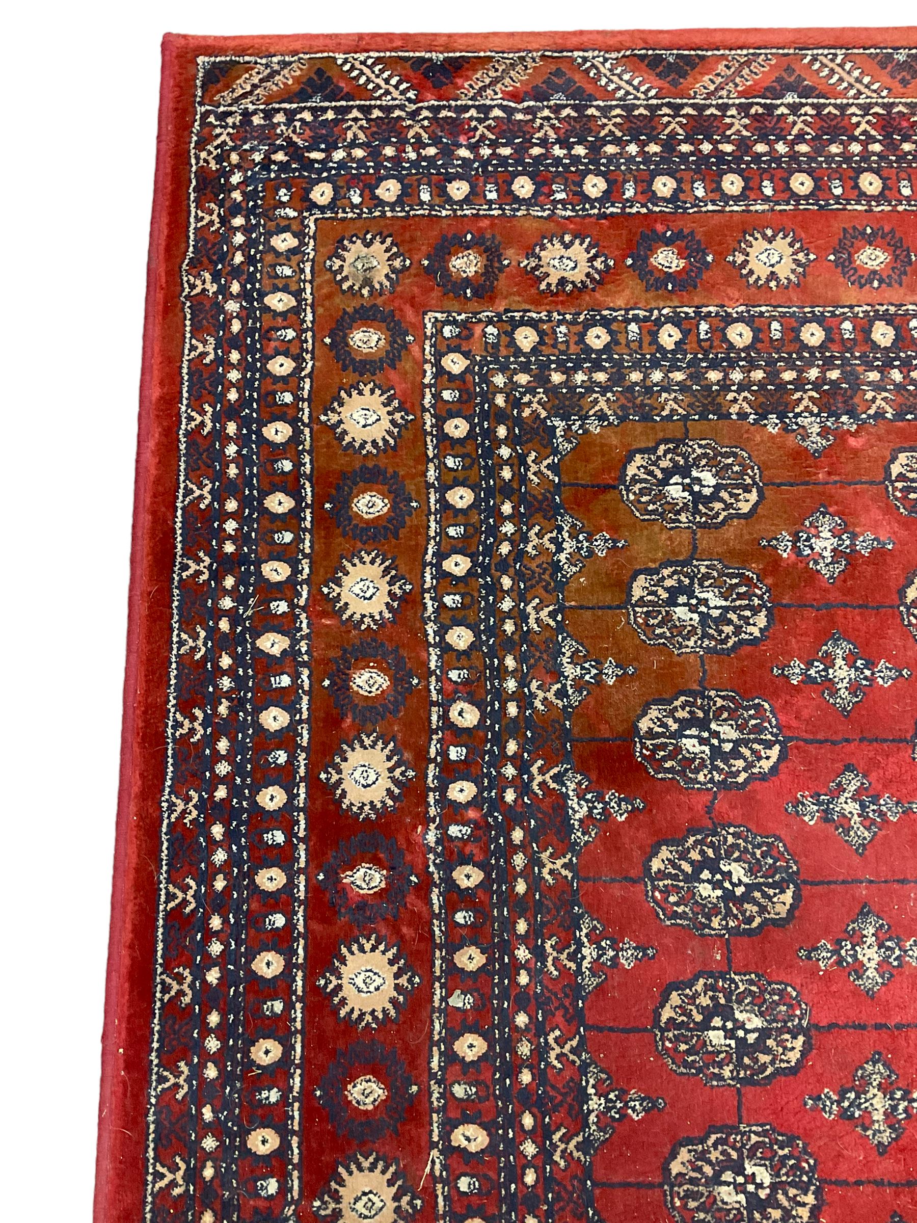 Persian Bokhara design rug - Image 2 of 5