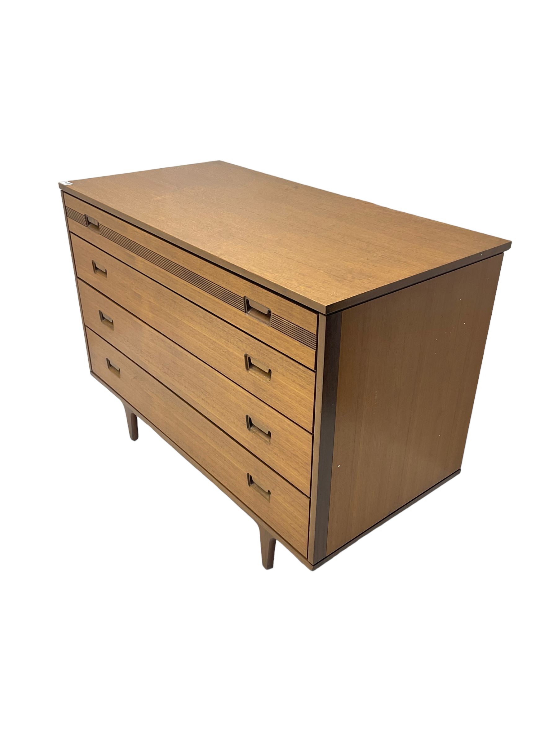 Butilux - mid-20th century teak chest - Image 9 of 10