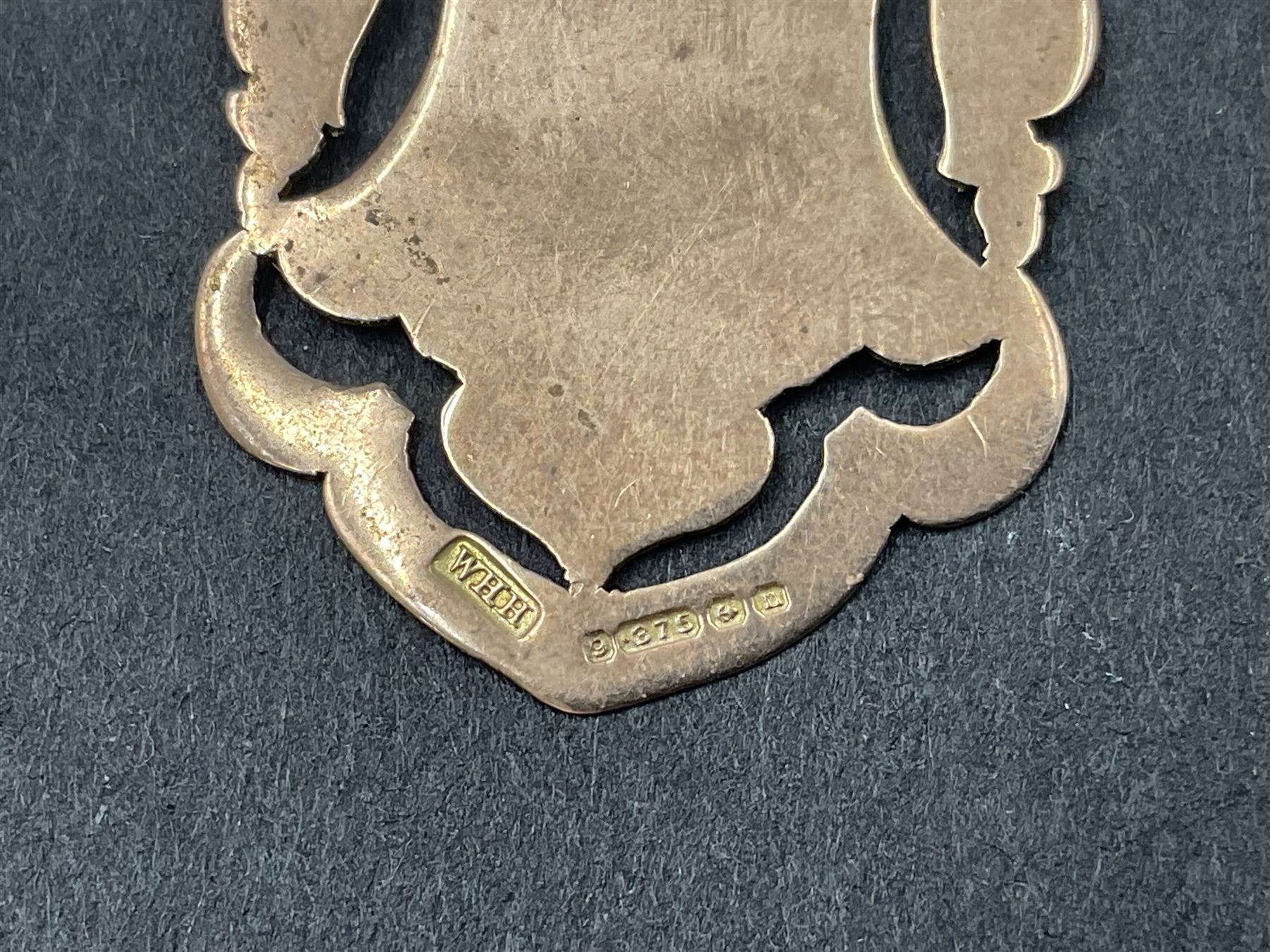 Early 20th century 9ct rose gold fob - Image 4 of 4