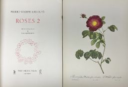 Pierre-Joseph Redoute; two copies of Roses 2