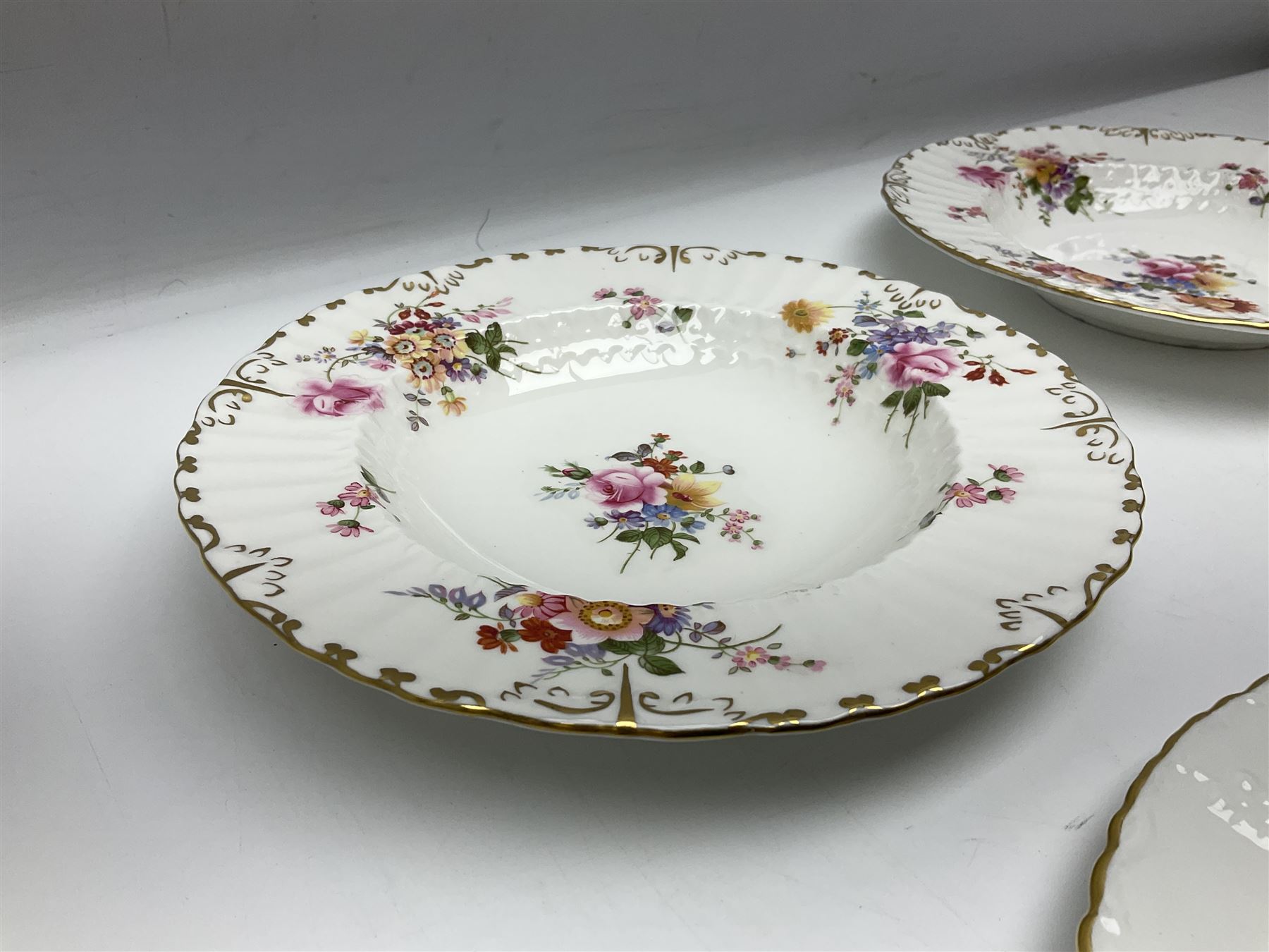 Royal Crown Derby Posies pattern tea service for six - Image 14 of 16