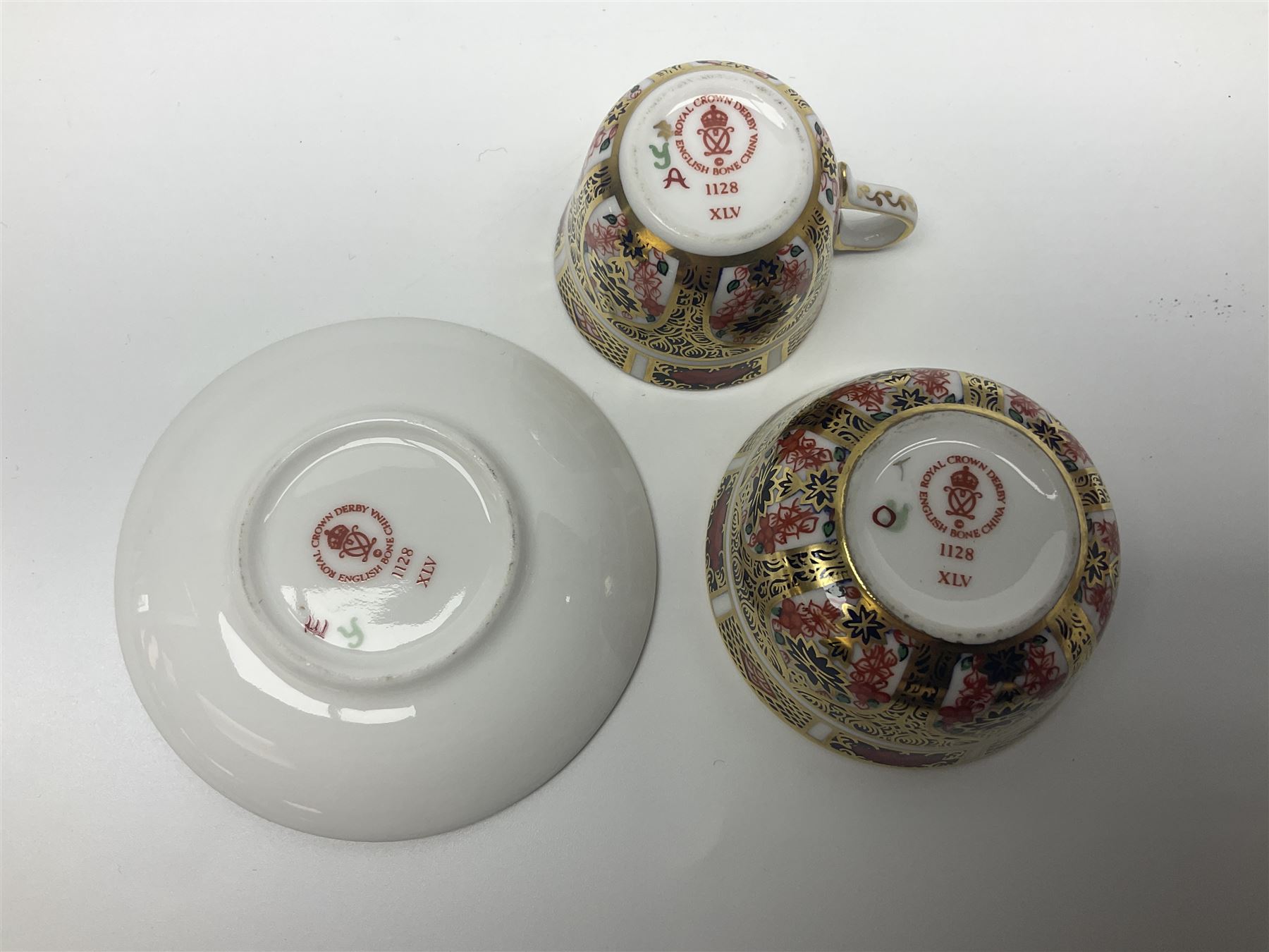 Royal Crown Derby Imari pattern miniature tea set - Image 10 of 10