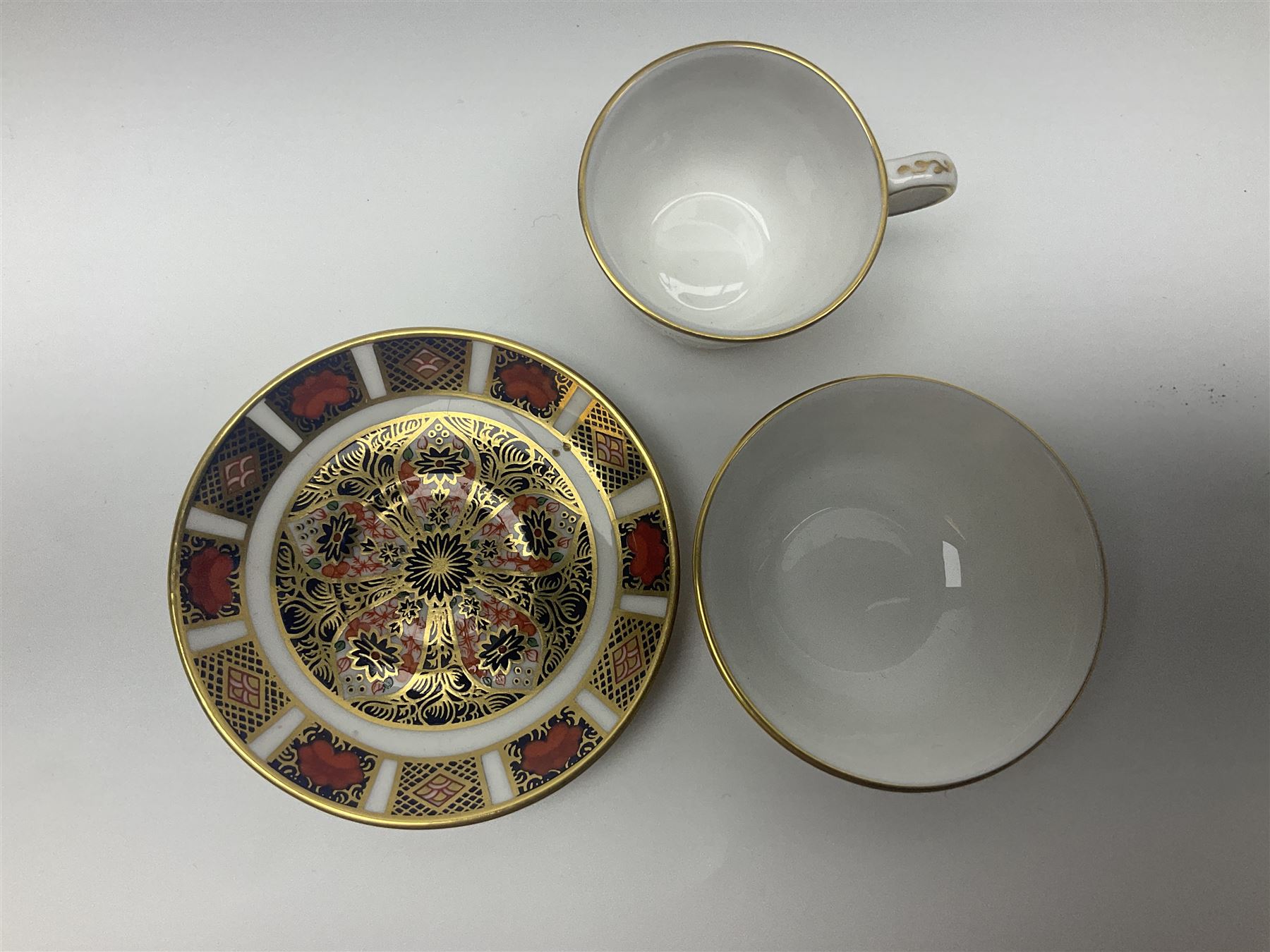 Royal Crown Derby Imari pattern miniature tea set - Image 9 of 10