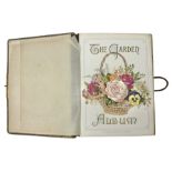 Victorian leather bound photo album