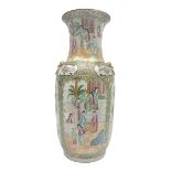 Chinese Canton Famille Rose vase