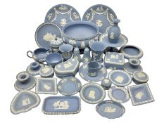 Collection of Wedgwood jasperware