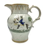 18th century Prattware jug