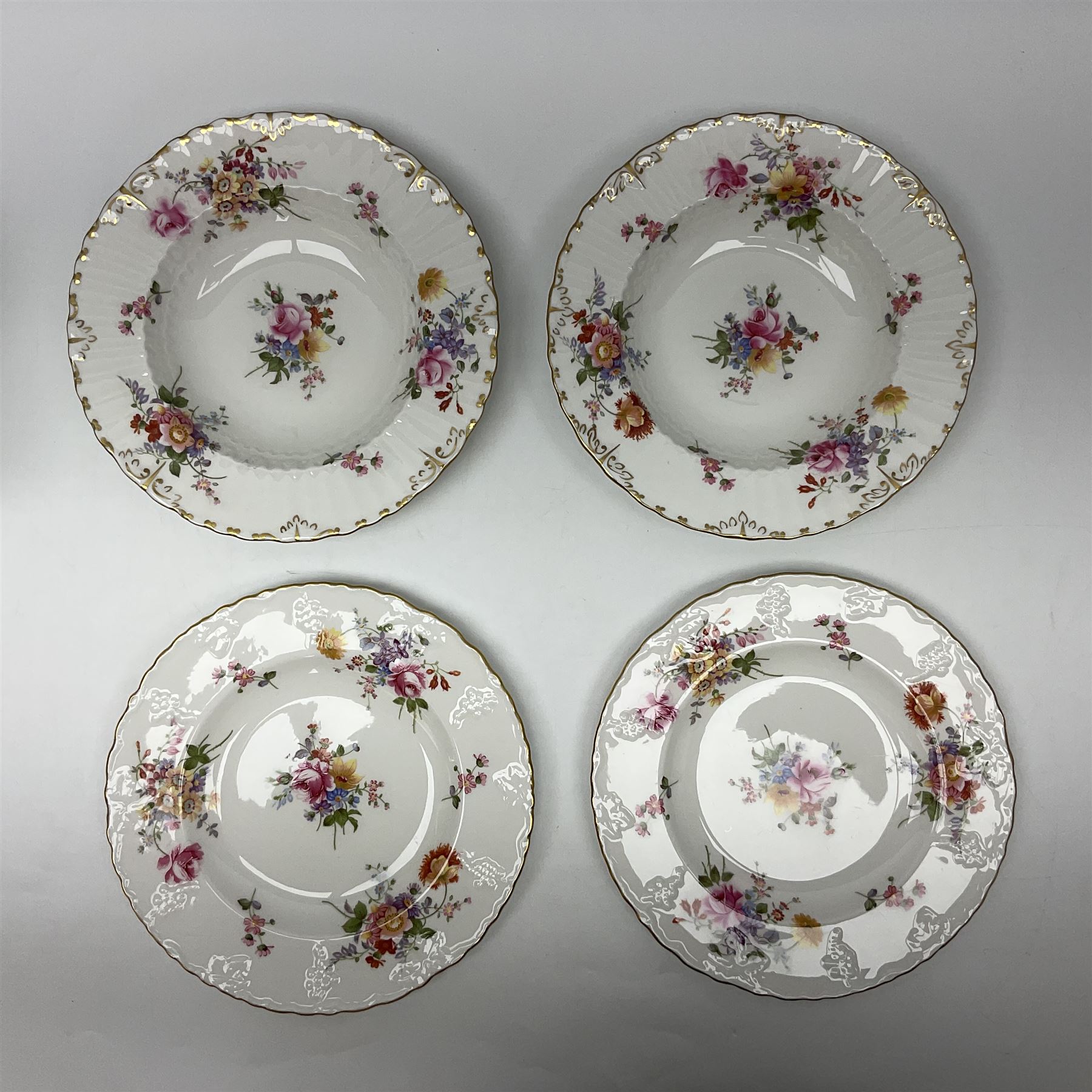 Royal Crown Derby Posies pattern tea service for six - Image 12 of 16