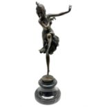 Art Deco style bronze after Dimetri H Chiparus