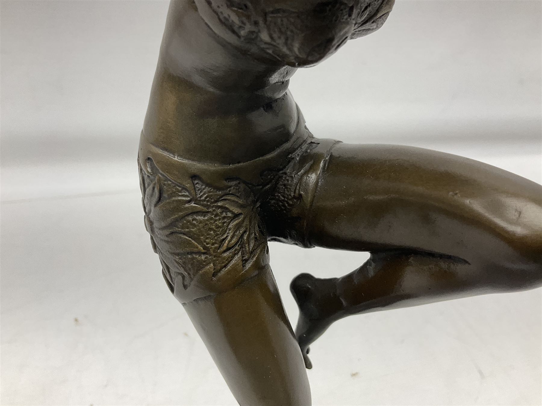 Art Deco style bronze figure of a dancer - Image 6 of 9