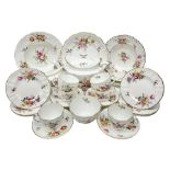 Royal Crown Derby Posies pattern tea service for six
