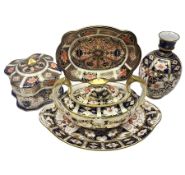Collection of Royal Crown Derby Imari pattern