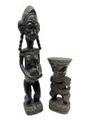 Carved african figures