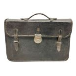 Vintage government officer's briefcase