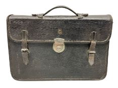 Vintage government officer's briefcase