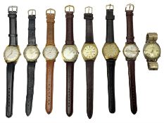 Eight automatic wristwatches including Onsa