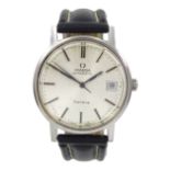 Omega gentleman's stainless steel automatic wristwatch