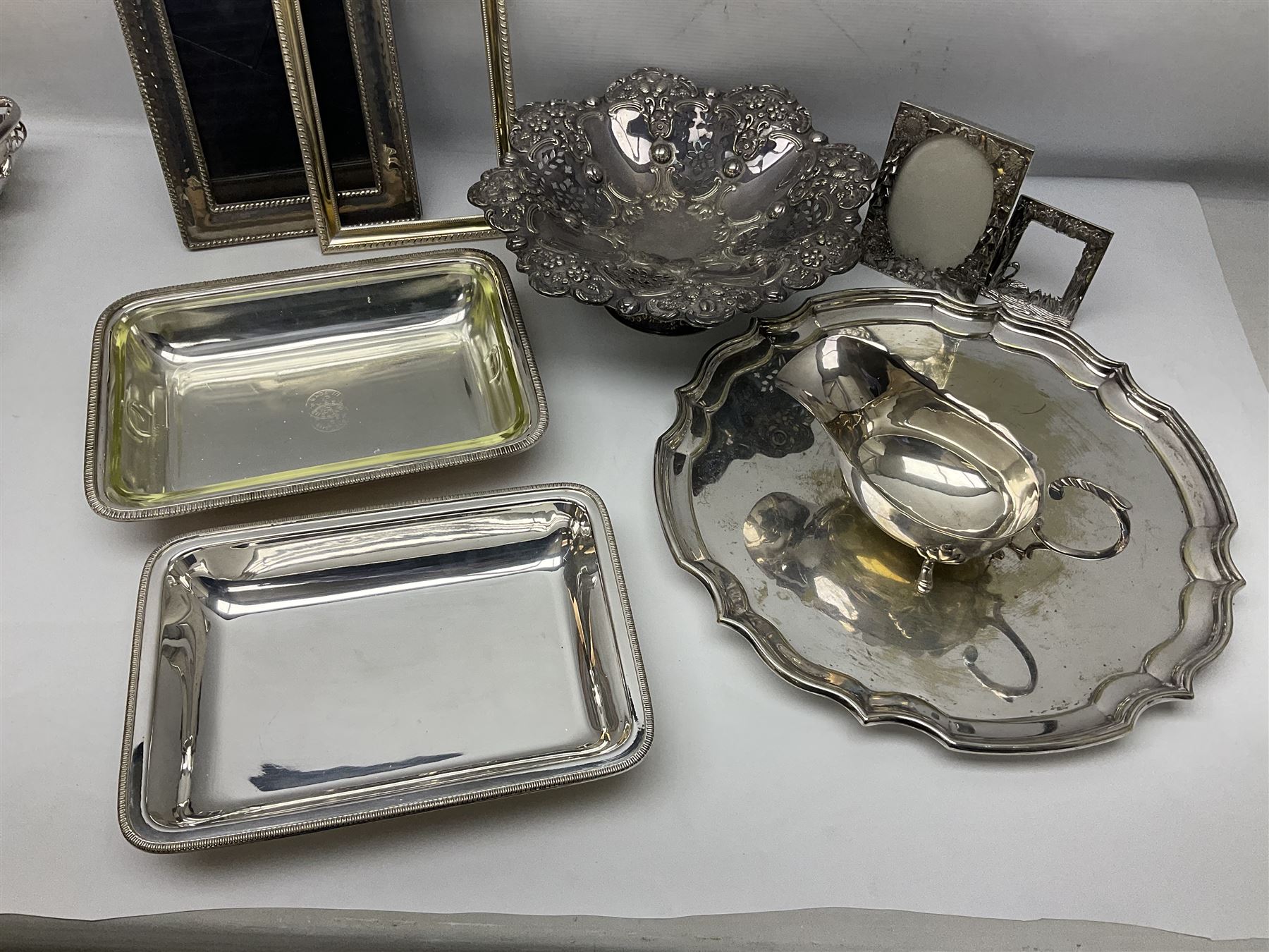 Quantity of silver plate - Image 7 of 10