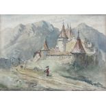 Mary Weatherill (British 1834-1913): Alpine Castle