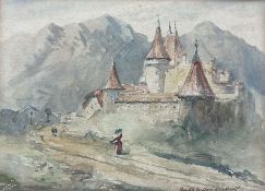 Mary Weatherill (British 1834-1913): Alpine Castle