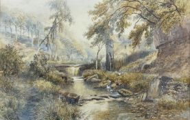 John C Syer (British 1844-1912): Rigg Mill near Whitby