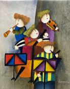 Attrib. Joyce Roybal (Italian 1955-): The Orchestra