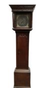 Stephenson of Penrith - 18th century 30hr oak longcase clock c 1760