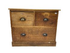 Early to mid-20th century oak chest