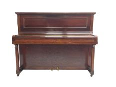 Challen - mahogany cased upright piano