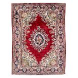 Persian Mahal crimson ground carpet