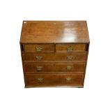 George III oak bureau