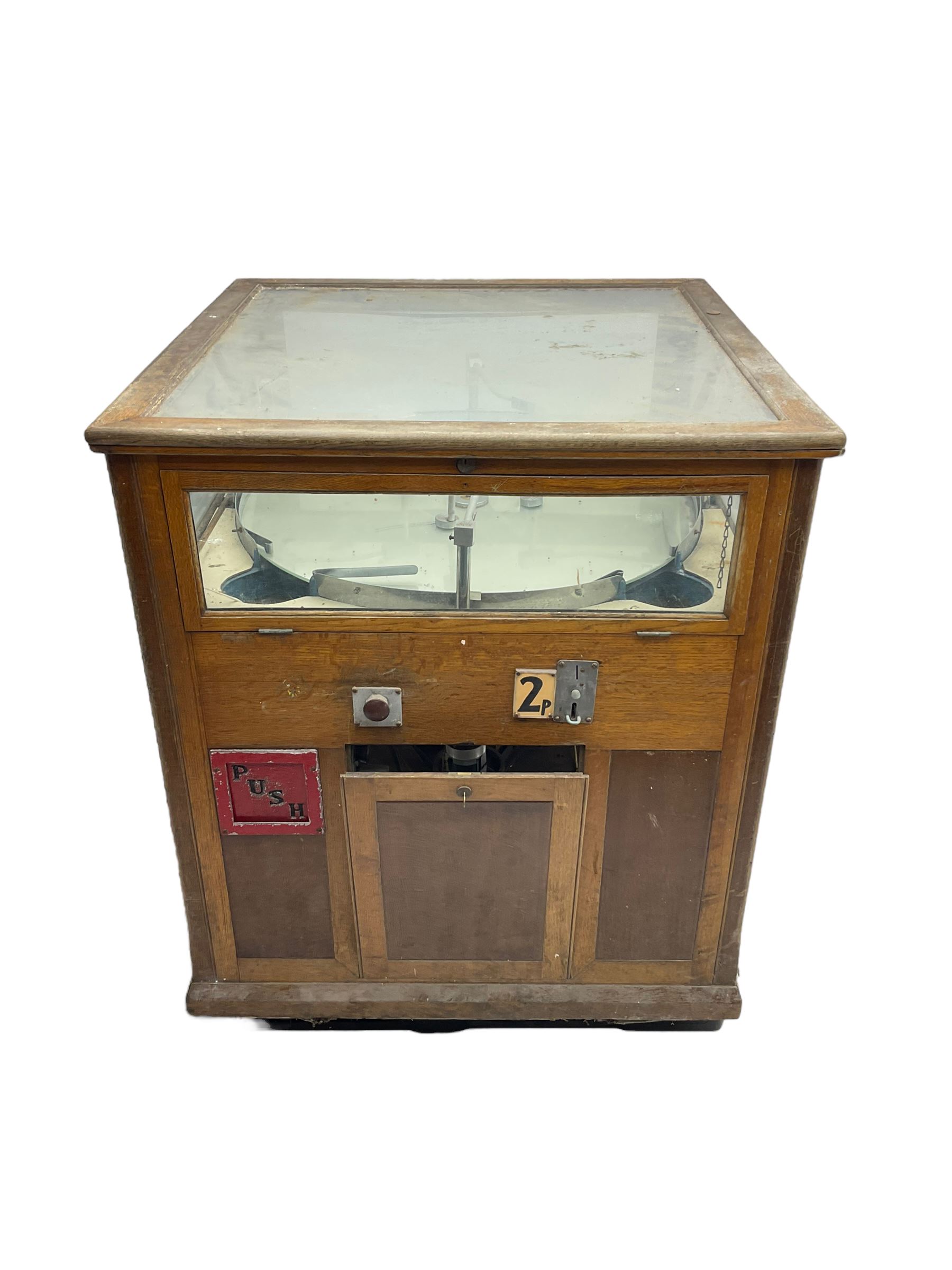 Early to mid-20th century arcade prize machine game - Image 2 of 7