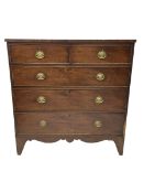 George III mahogany chest