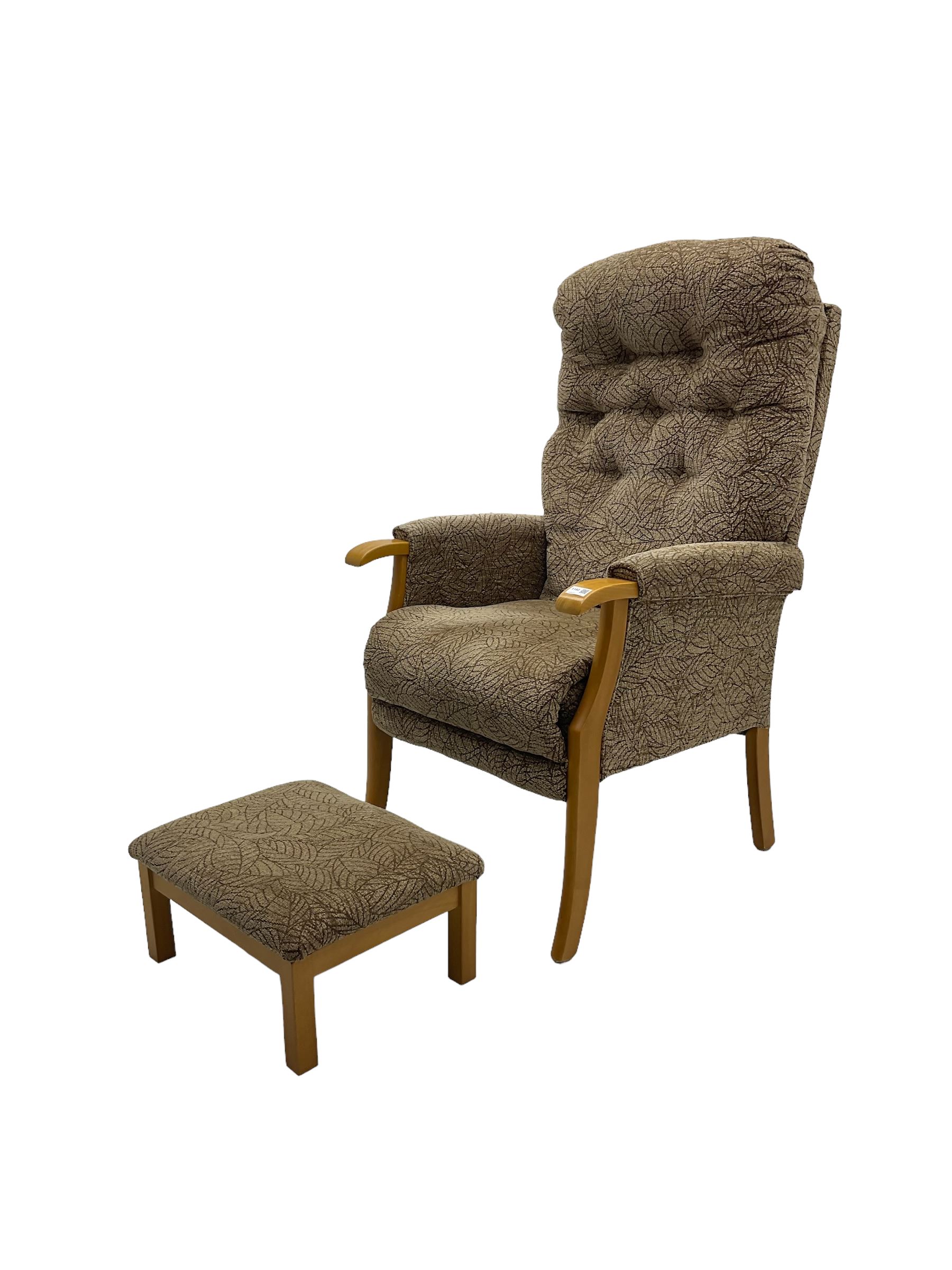 Late 20th century armchair - Image 2 of 6