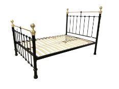 Marks & Spencer Home - Victorian design metal and brass final 4' 6� double bedstead