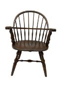 19th century oak Windsor chair